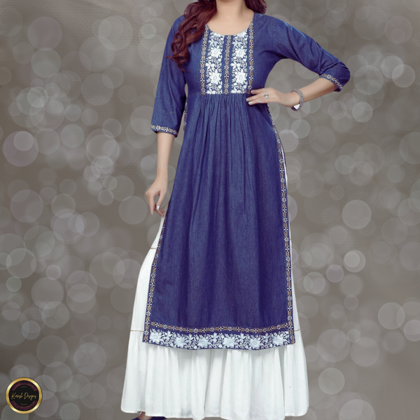 Denim Kurti
